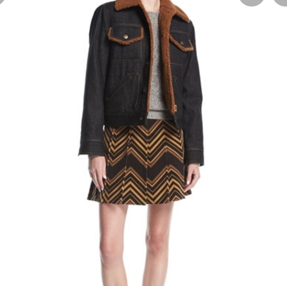 Marc Jacobs skirt mustard multip pleated midi - Picture 1 of 13